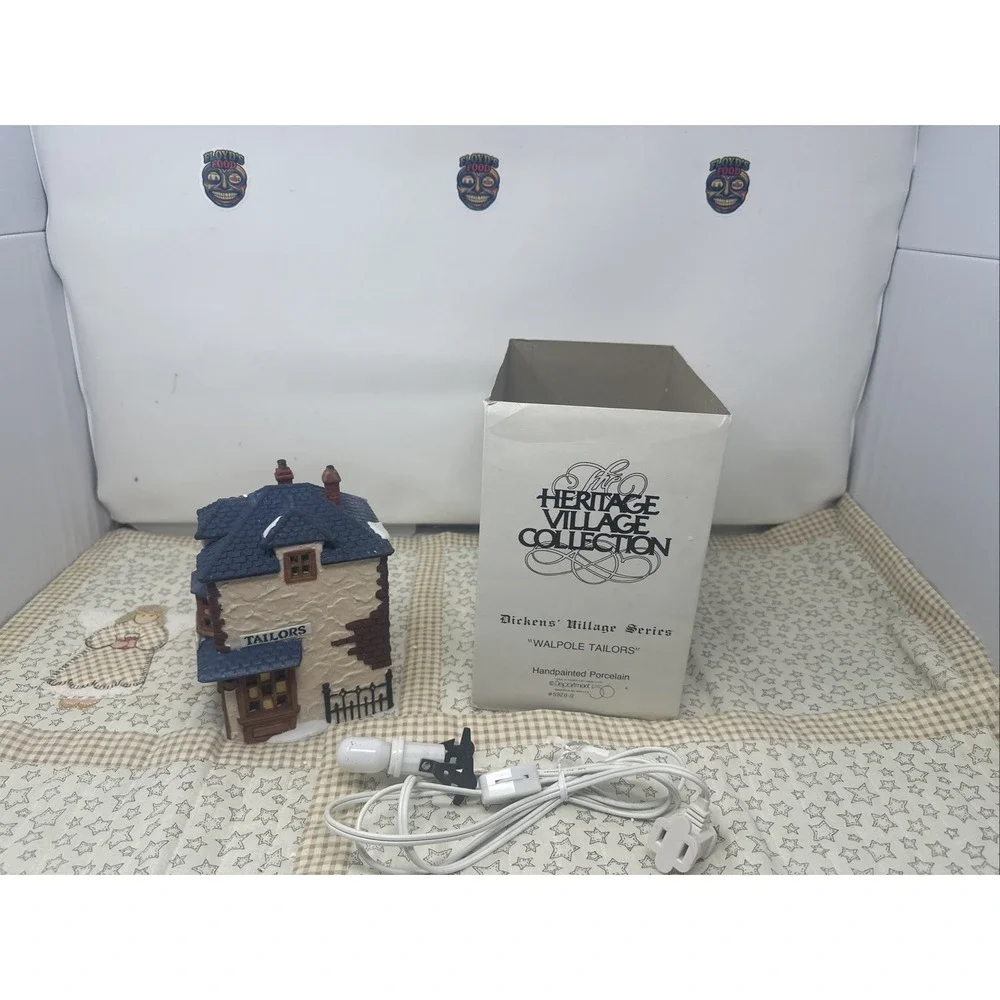 Department‎ 56 Dickens Village Series WALPOLE TAILORS 5926-9 A Christmas Carol